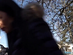 Grosse bite, Sucer une bite, Gorge profonde, Hard, Orgasme, De plein air, Pov, Public