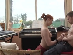 お尻, フェラチオ, チン, 顔射, フェティッシュ, オマンコ, 生徒, 教師