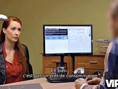 Tetas grandes, Mamada, Pajear, Madres para coger, Oficina, Pelirrojo