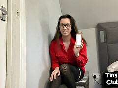 Leie, Britisch, Weibliche domination, Fetisch, Selbstgemacht, Strümpfe, Spanner