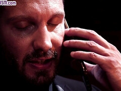 緊縛, デカチン, 黒人, ハードコア, 異人種間, 母, オフィス, スパンキング