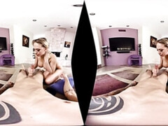 Dreidimensional, Grosser arsch, Blondine, Latina, Hausmädchen, Milf, Mutti, Pov