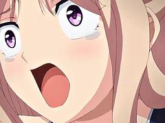 デカパイ, 中出し, フォアサム, グループ, 手コキする, 公共, 三人, オッパイの