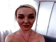 Blondine, Fingern, Masturbation, Realität, Rasiert, Solo, Titten