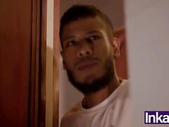 デカパイ, 足, 食べ物, 巨大, ラティーナ, マッサージ, 怪物, 自然山雀