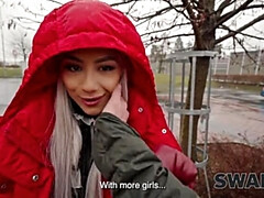 Schönheit, Grosser schwanz, Blondine, Gehörnter ehemann, Europäisch, Erstes mal, Hd, Pov