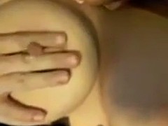 素人, デカパイ, ブロンド, ぽちゃ, 一人