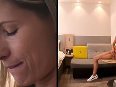 18 ans, Amateur, Cul, Nana, Sucer une bite, Allemand, Chatte, Nénés