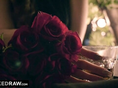 デカ尻, 黒人, 茶髪の, チン, 異人種間, なめる, 自然山雀, オマンコ