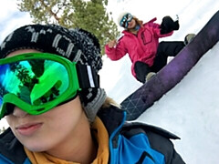 Grosser arsch, Blasen, Lesbisch, Lingerie, Zierlich, Pov, Muschi, Titten