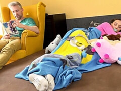 Schlafzimmer, Grosser schwanz, Blasen, Hundestellung, Natürlichen titten, Muschi, Dürr, Jungendliche (18+)