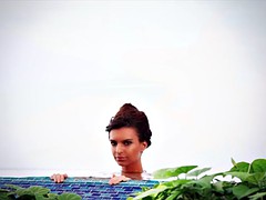 Tussi, Grosse titten, Braunhaarige, Pov, Titten