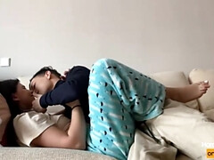 My gfs parents were on a tour so we poked stiff on their sofa Pornography Movies - Tube8