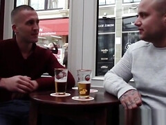 Real dutch hooker eats cum load