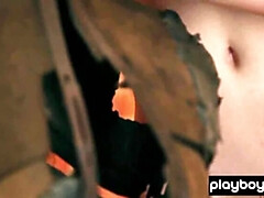 Любители, Большие сиськи, Грудастые, Натуральные сиськи, На природе, Рыжие