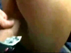 Enthousiasteling, Pijpbeurt, Bruinharig, Seksspeelgoed, Sperma in gezicht, Masturbatie, Openbaar, Trein