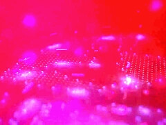 Pinup Brunette Cara Ruby Outdoors - Rose Garden - Rose Solo Striptease