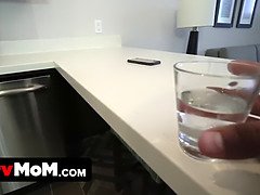 Hot step mother helps step sonnie with chronic masturbation