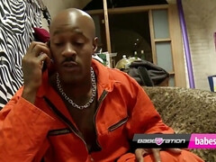 Grote mammen, Pijpbeurt, Brits, Bruinharig, Sperma in mond, Interraciaal, Pornster, Kut duiken