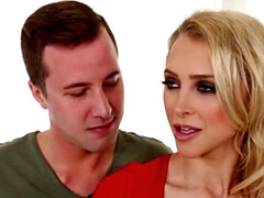 Grosser schwanz, Grosse titten, Blondine, Spermaladung, Aufs gesicht abspritzen, Milf