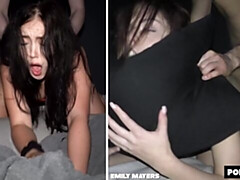 Grosser arsch, Grosser schwanz, Blasen, Braunhaarige, Puppe, Natürlichen titten, Pov, Jungendliche (18+)