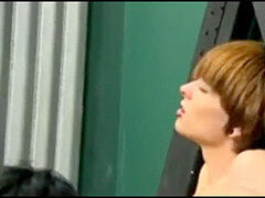 Amerikanisch, In den arsch, Asiatisch, Sadomasochismus, Blasen, Paar, Schwul, Dürr