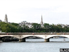 BBC Hungry Blonde Ashby Winter Gets DPed For The Very First Time in Interracial Anal threesome - Big tits