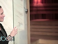 Braunhaarige, Spermaladung, Kehlenfick, Handjob, Milf, Mutti, Muschi, Stiefmutter