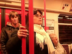 Slender blond lad goes out in hopes of finding a hot GILF