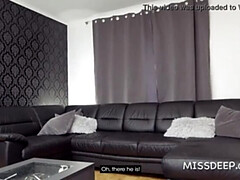 Leie, Grosse titten, Blondine, Blasen, Hundestellung, Pov, Rau, Titten