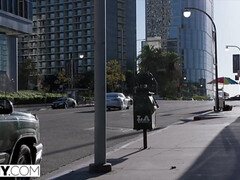 Perverted Married Couple couldn't Wait to Share this Redhead's Asshole