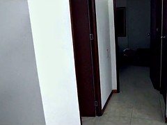 素人, デカパイ, ラティーナ, メイド, オッパイの