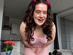 Grosse titten, Lingerie, Solo, Titten