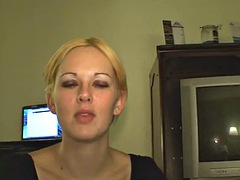 素人, ブロンド, フェラチオ, ハードコア, ハメ撮り, 娼婦, ガリガリ, オッパイの