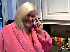 Agedlove big titted mature Lacey Starr fucking lover