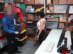 デカパイ, 捕まる, ラティーナ, ポリス, お仕置き, 現実, ティーン, ユニフォーム