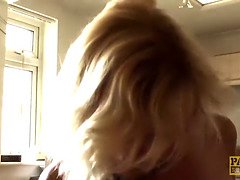 Grote mammen, Pijpbeurt, Brits, Oudere vrouw, Sperma shot, Moeder die ik wil neuken, Realiteit, Kousen