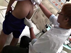 素人, アジア人, カップル, イく瞬間, 医者, オナニー, ガリガリ, ユニフォーム