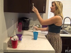 Amateur, Rubia, Mamada, Madura, Maduro, Madres para coger, Mamá, Pov