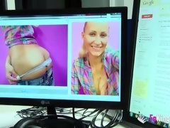 Amateur, Rubia, Mamada, Cornudo, Hd, Marido, Español, Esposa