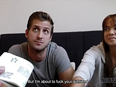 Sucer une bite, Couple, Hard, Léchez, Argent, Pov, Adolescente, Épouse