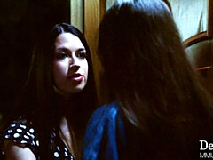 18 años, Besar, Lesbiana, Lamidas, Masturbación, Coño, Afeitado, Tetas