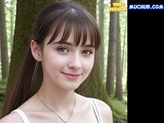 18 ans, Asiatique, Brunette brune, Queue, Hd, Japonaise, Adolescente, Nénés