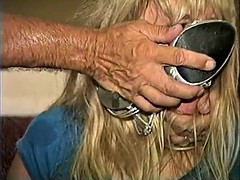 緊縛, ボンデージ, フェティッシュ, お婆さん, 下着