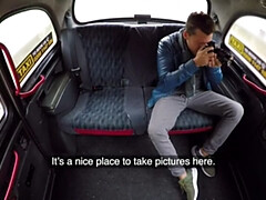 Gros seins, Blonde, Sucer une bite, Voiture, Tir de sperme, Tchèque, En levrette, De plein air