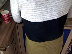 Amateur, Británico, Acercamiento, Familia, Peludo, Mamá, Coño, Madrastra