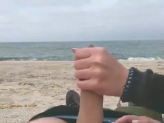 18 años, Amateur, Playa, Corrida, Pajear, Hd, Al aire libre, Adolescente