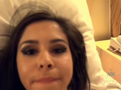 Amateur, Mamada, Corrida, Masturbacion con pies, Novia, Latina, Masturbación, Tetas