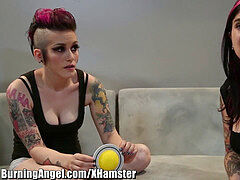 エモ, レズビアン, オナニー, オーガズム, タトゥー