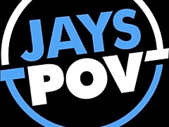 Grosser arsch, Grosse titten, Blondine, Blasen, Spermaladung, Handjob, Pov, Ehefrau